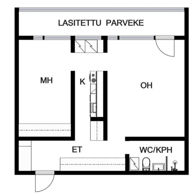 Scandinavian 2-Rooms Apartment City Center Helsinki Exterior foto